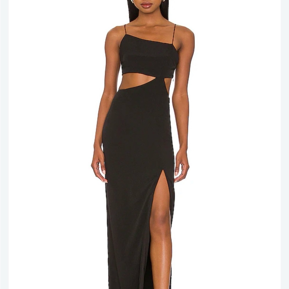 Superdown: Rachel Maxi Dress in Black